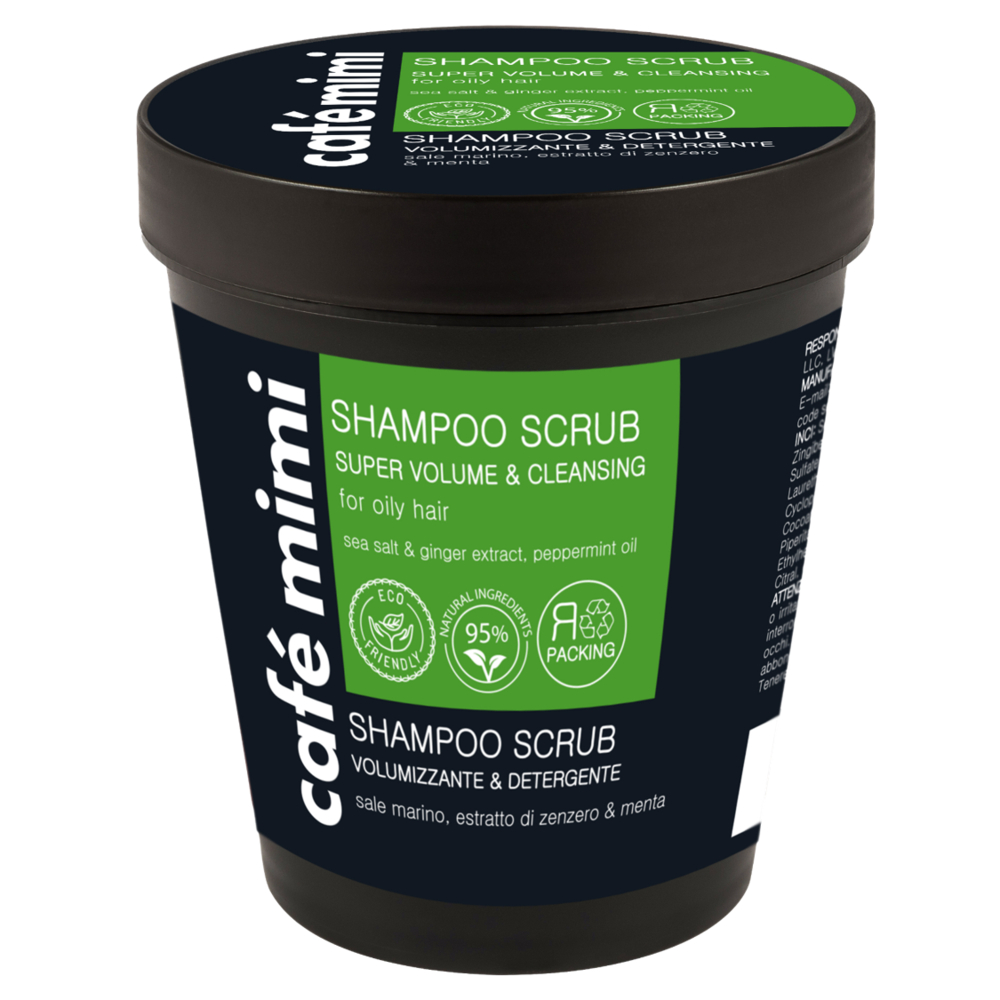 SHAMPOO SCRUB VOLUME CAFE MIMI